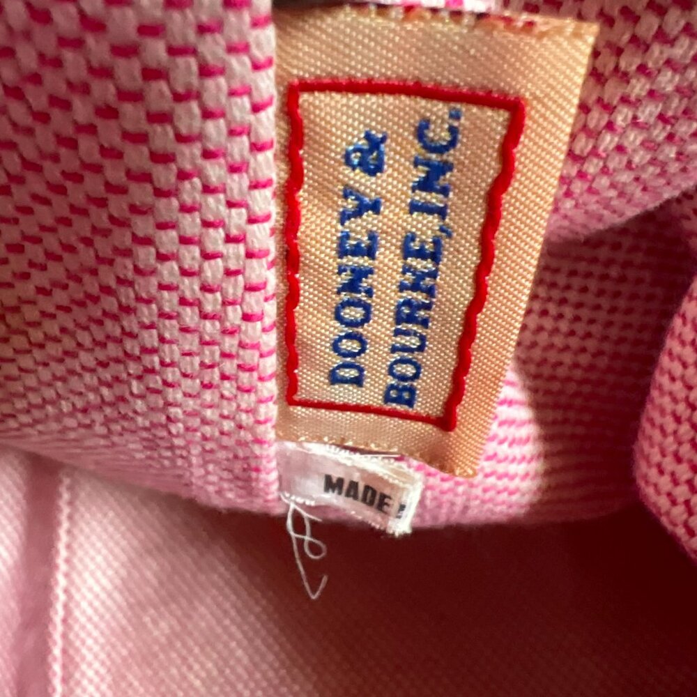 Dooney & Bourke Medium Retro Fabric Tote with Leather Handles - Picture 3 of 7